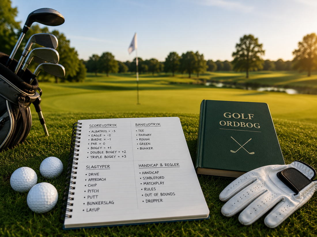 Golfudtryk forklaret på almindeligt dansk