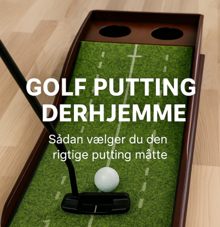Den bedste putting måtte til hjemmetræning i golf – sådan vælger du rigtigt